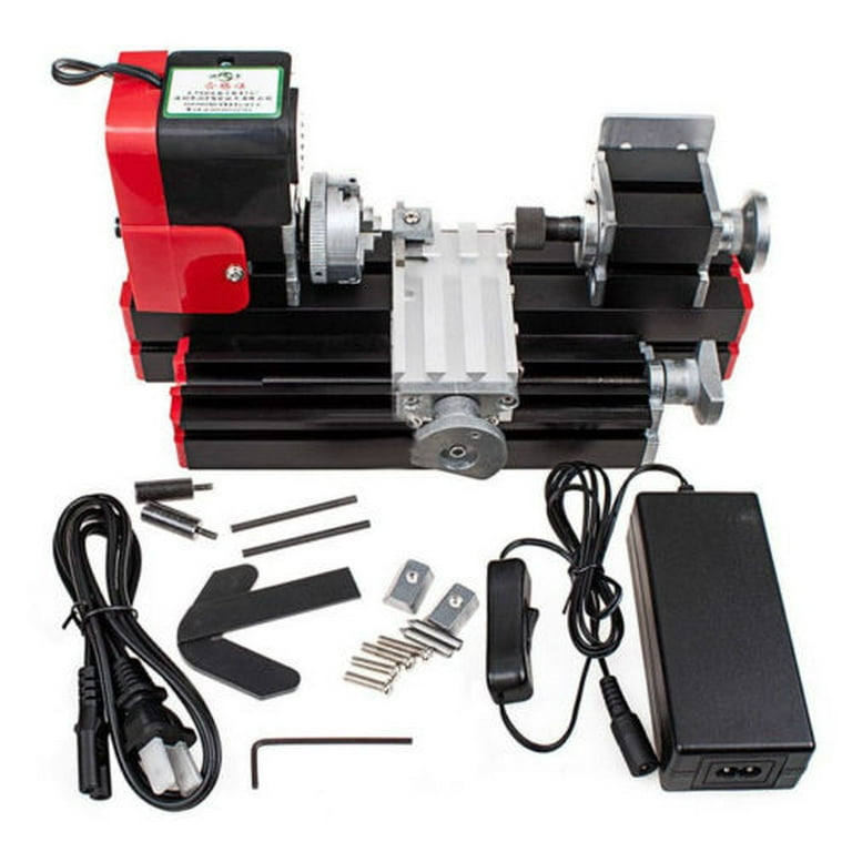 Mini Motorized Metal Lathe Machine DIY Tool Woodworking Modelmaking 20000 rpm Mini Motorized Metal Lathe Machine DIY Tool Woodworking Modelmaking 20000 rpm